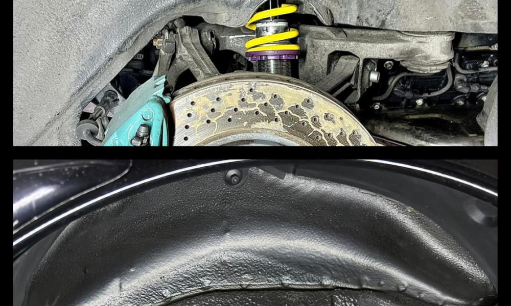 pulizia ghiaccio secco Porsche 993 · detailing Porsche 993 · pulizia sottoscocca Porsche · Porsche 993 sottoscocca · trattamento ossidazione Porsche