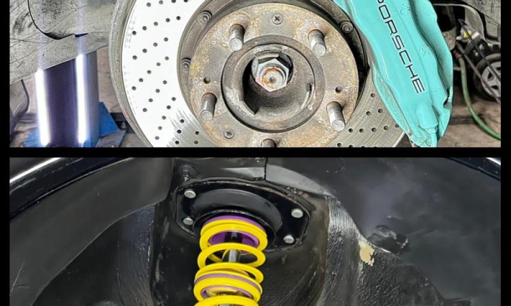 pulizia ghiaccio secco Porsche 993 · detailing Porsche 993 · pulizia sottoscocca Porsche · Porsche 993 sottoscocca · trattamento ossidazione Porsche
